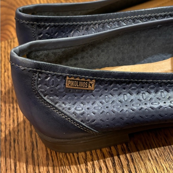 Pikolinos | Blue Slip-on Loafers Leather Sz 41/11 - Picture 4 of 6